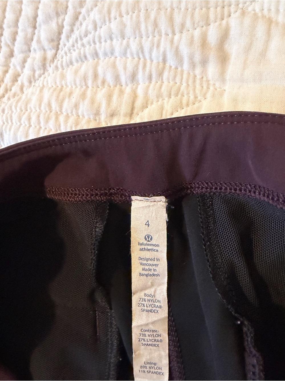 lululemon athletica Women’s Drawstring Joggers in Deep Plum - Picture 4 of 4